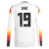 Maglia da Calcio a Maniche Lunghe Germania Sane 19 Casa Euro 2024 per Uomo